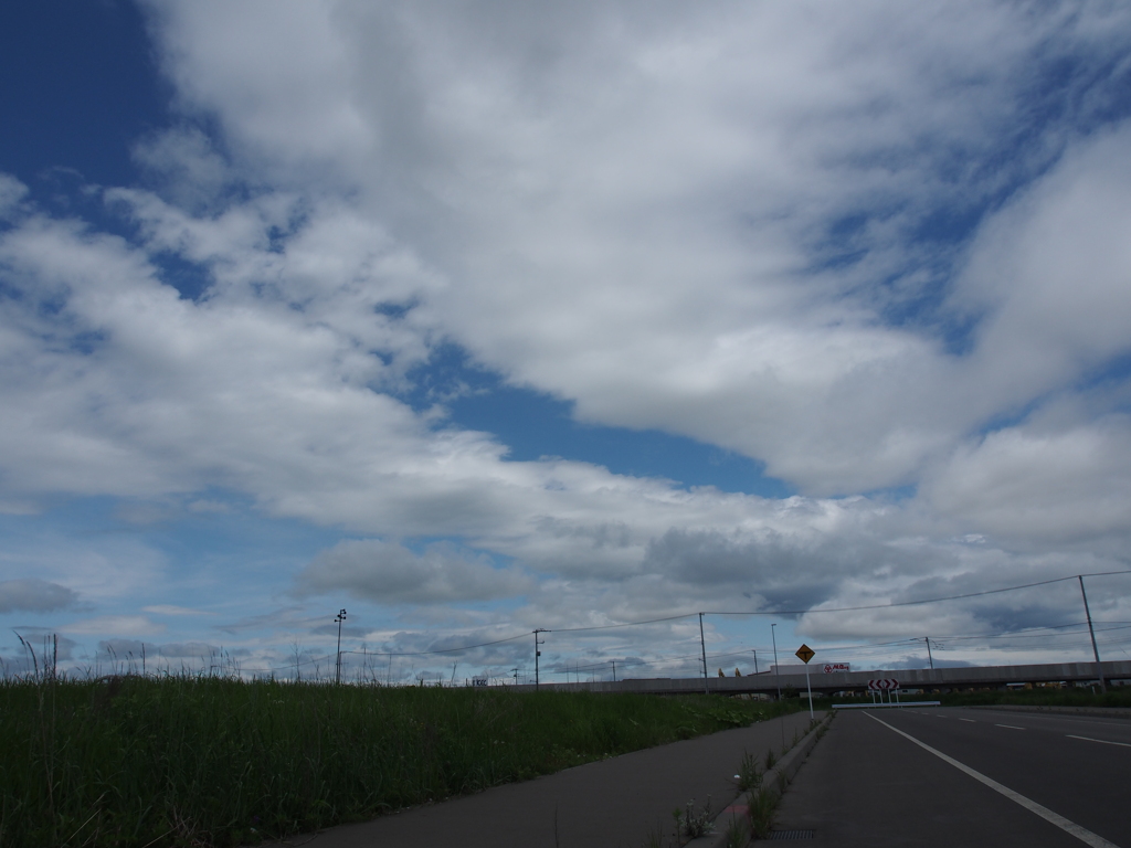 久しぶりの青空