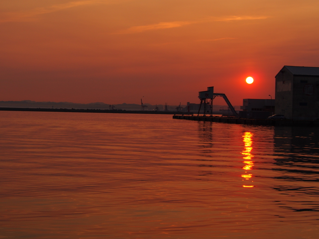 釧路夕焼け　2012/06/27