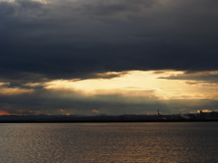 釧路港　夕焼け　2012/05/26