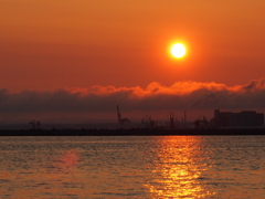 釧路港夕焼け　2012/05/20　②