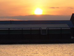 釧路港　夕焼け　2012/05/14 ②