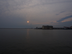 釧路港　夕焼け　2012/05/25　