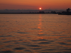 釧路港夕焼け　2012/05/20⑨