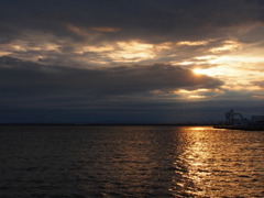 釧路港　夕焼け　2012/05/18　③