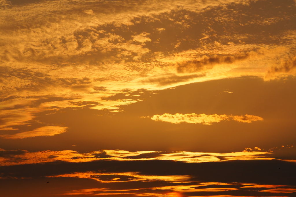 釧路港夕日2012-09-20