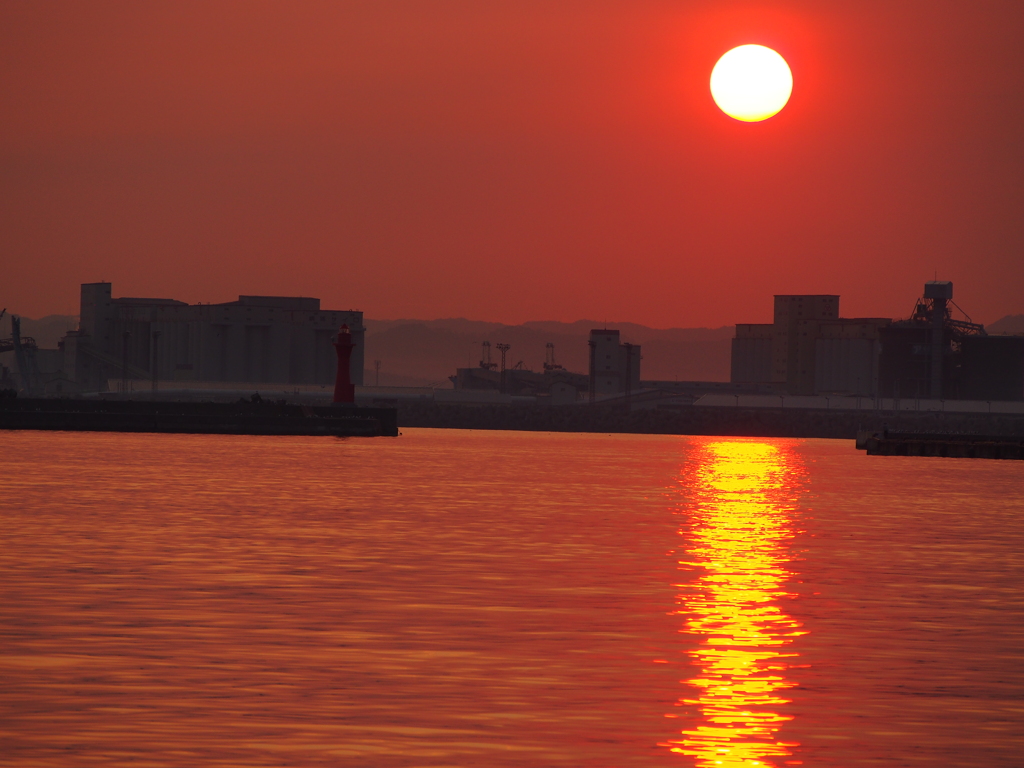 釧路夕焼け　2012/06/27