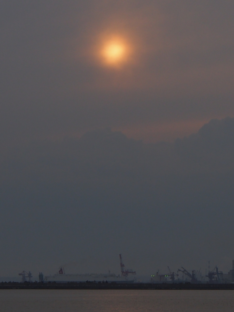 釧路港　夕焼け　2012/05/25　
