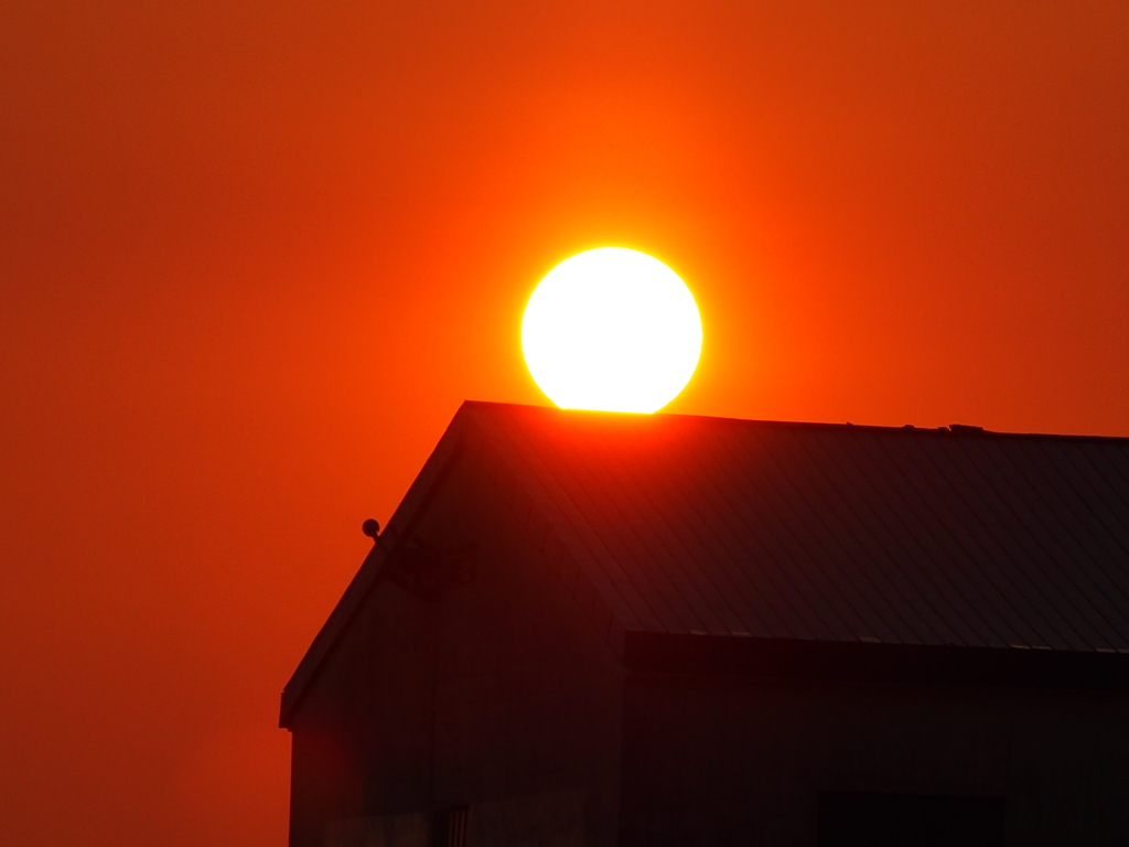 釧路夕焼け　2012/06/27