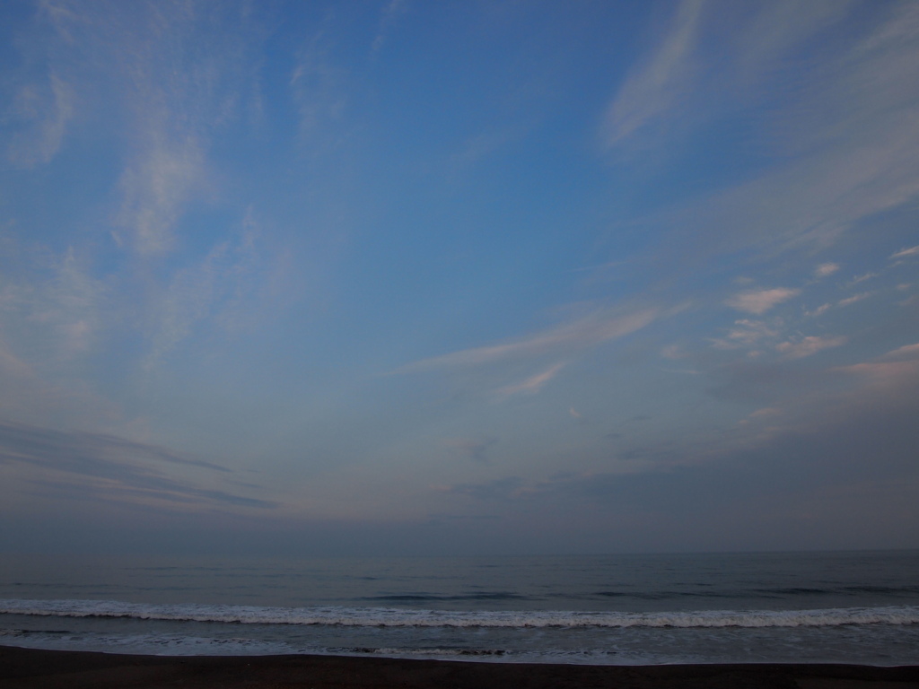 釧路～白糠　夕焼け　2012-07-22