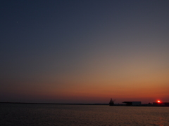 釧路港　夕日　2012/06/25