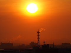 釧路　夕焼け　2012/06/15