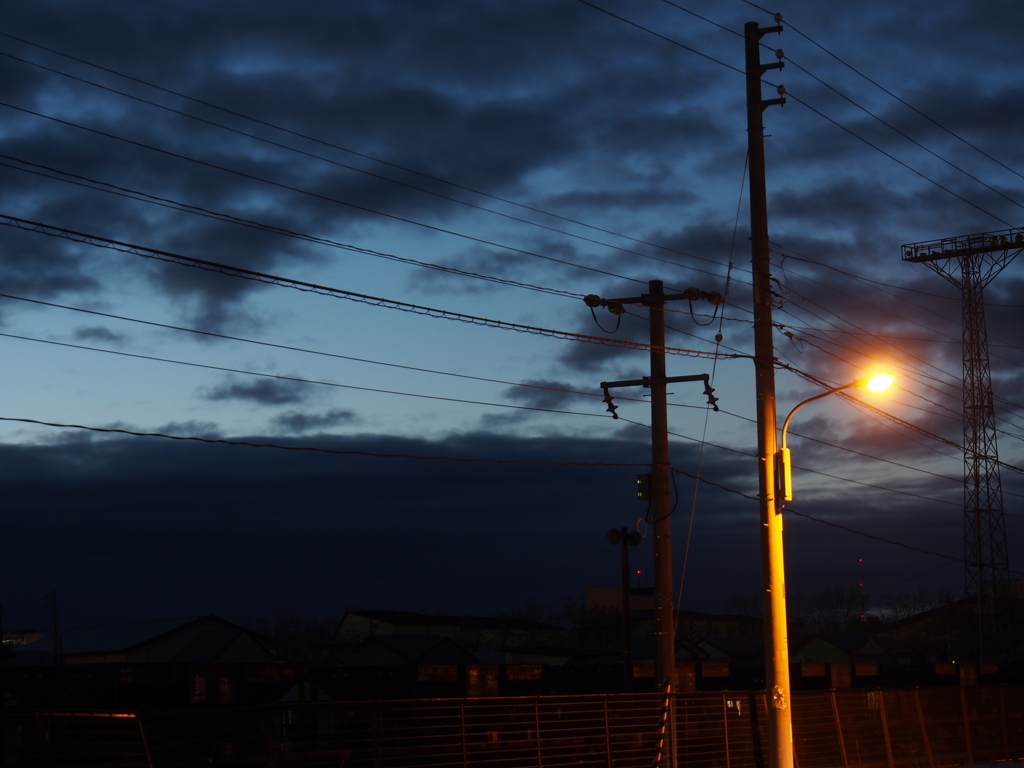 夜明け（試し撮り）