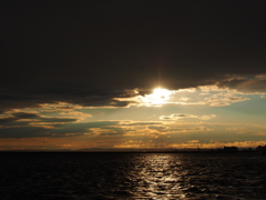 釧路港夕焼け　2012/05/12　④