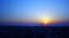 夕暮れ