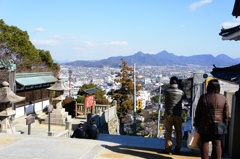金刀比羅山-序の口‐ここから20分は登るよ！