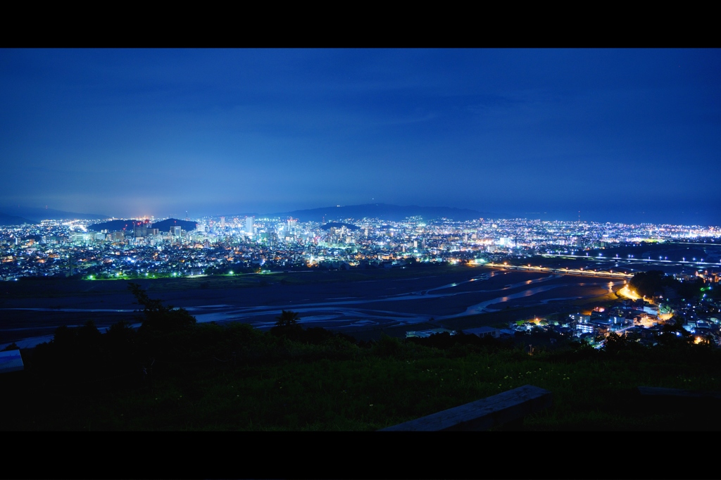 安倍川の見える公園