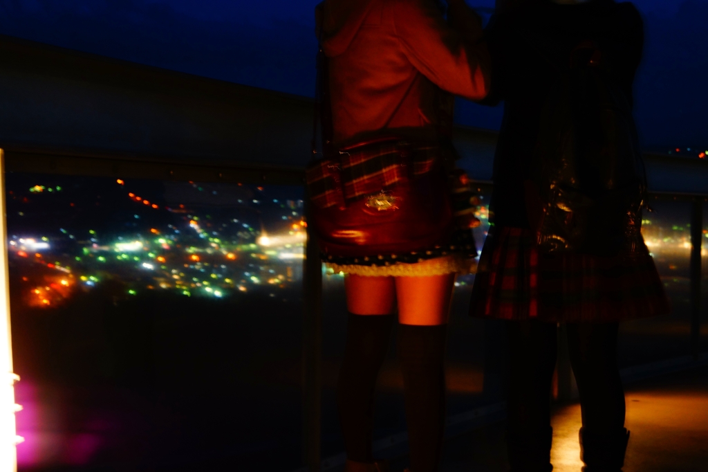 フェチと夜景