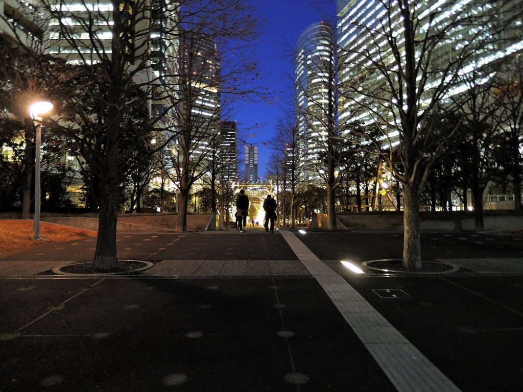 よ・・・歩く