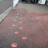 駅を利用した怪獣君？