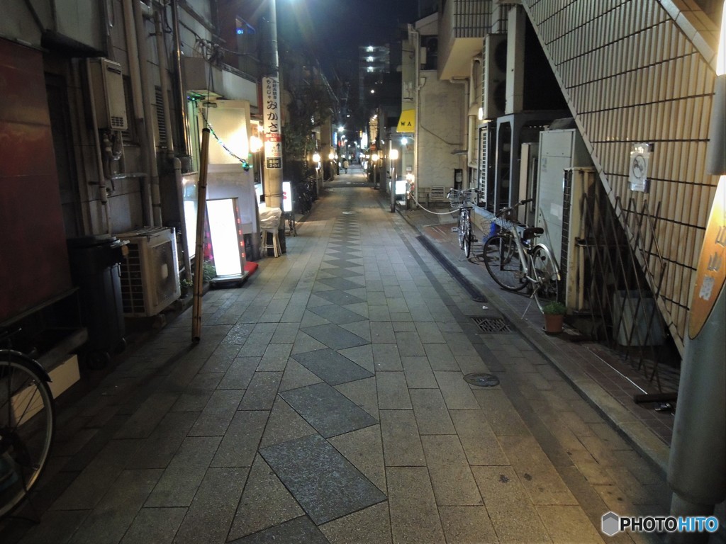 横浜の路地・・・
