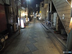 横浜の路地・・・