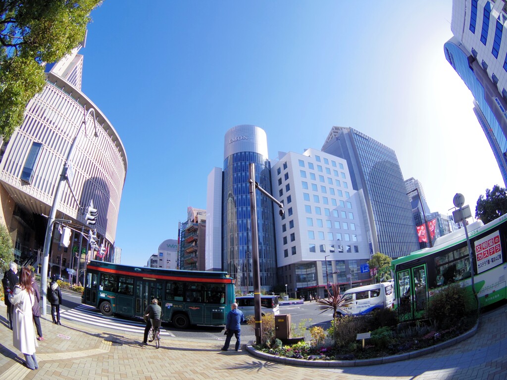 神戸国際会館のある交差点