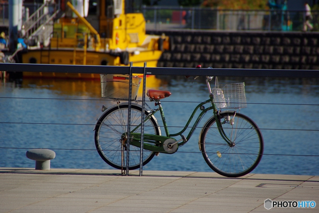 Bicycle・・・in　the　port