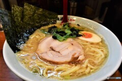 横須賀の拉麺屋で
