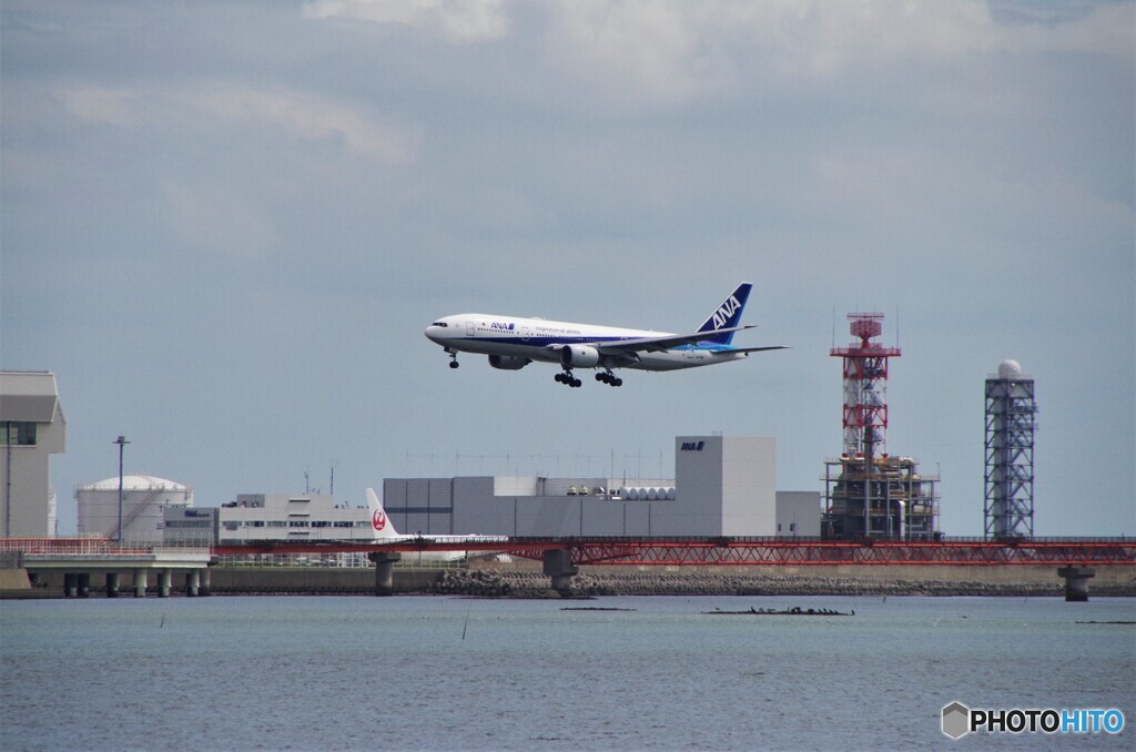 ANA4782便　の着陸　その弐