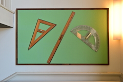 踊り場の定規たち