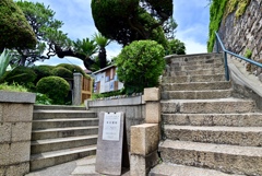 塩屋の階段