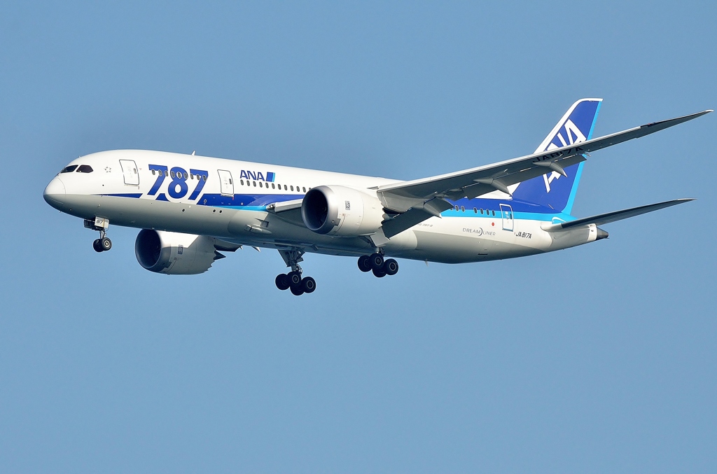 ”787 planes land”