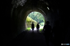 Chaser of the tunnel hiker・・・？