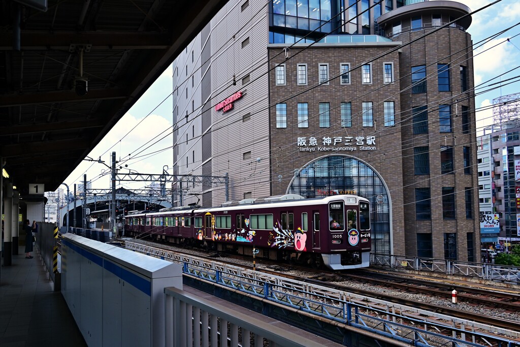 阪急三宮駅（fromJR三ノ宮駅）