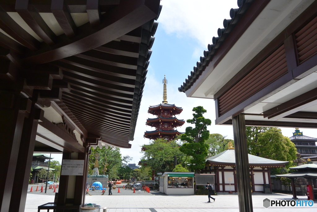 そして誰もいなくなった・・・五重塔