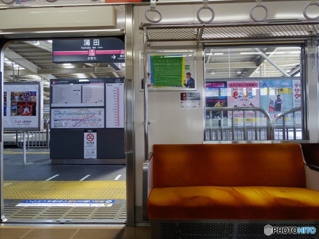 蒲田駅・・・