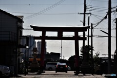 海にちかい神社