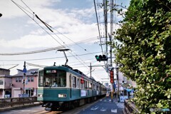 神戸を渡る江ノ電