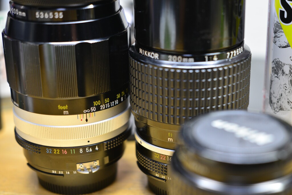 NIKKOR-QとAi NIKKOR