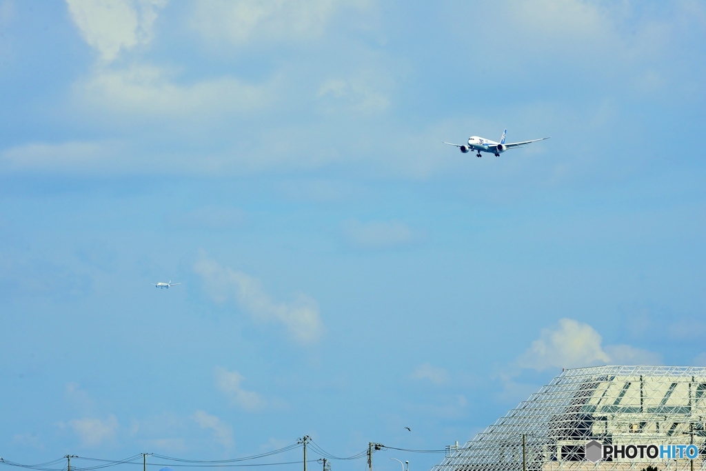 Tandem landing
