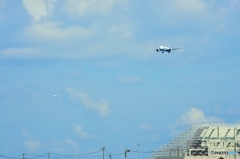 Tandem landing