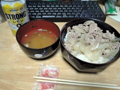 昨夜の・・・めし