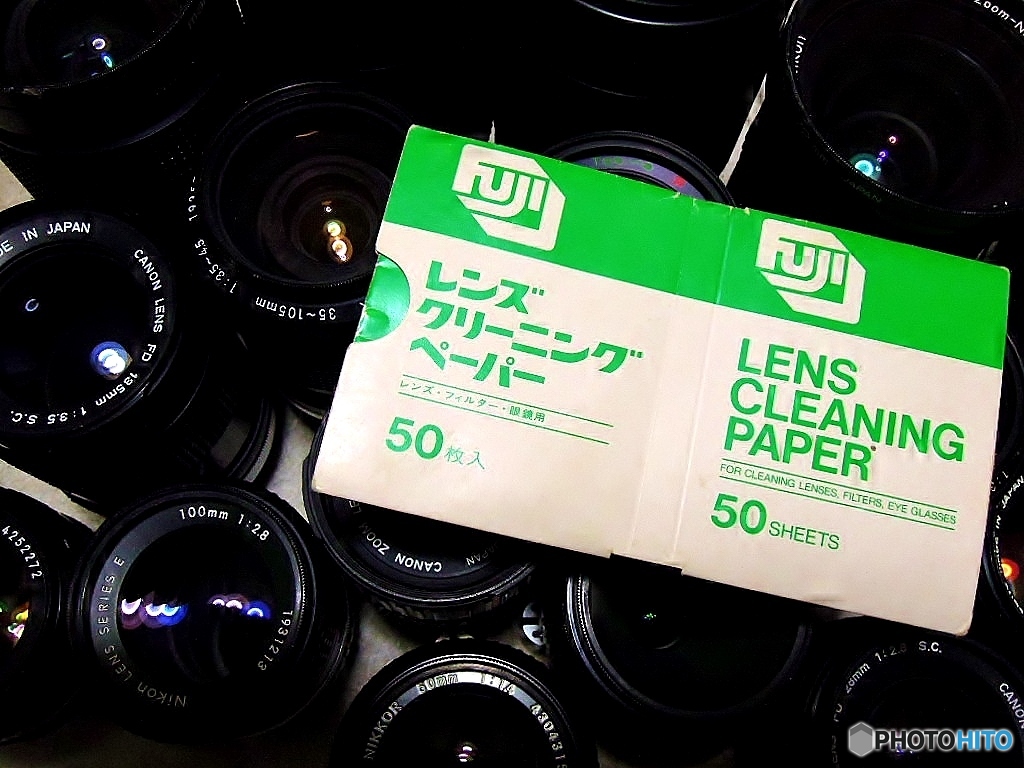 FUJIのクリーニングペーパー
