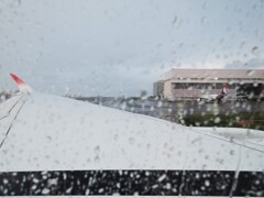 雨の御堂筋・・・へ、