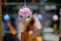 川崎大師の風鈴市