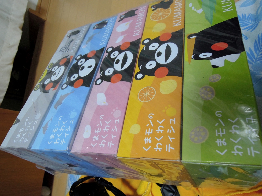 くまモン我が家に上陸！