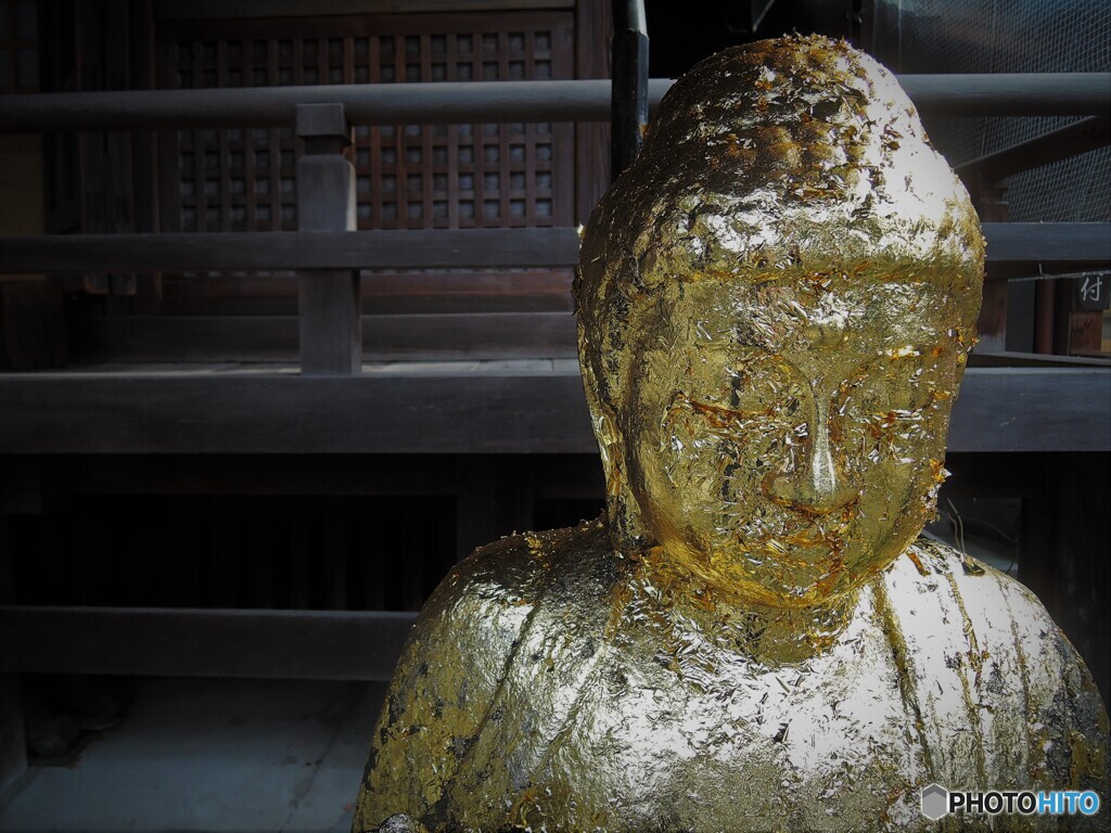 金箔仏像