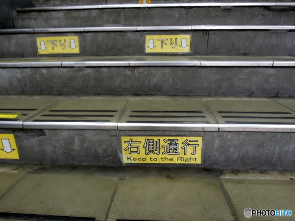 Keep to the right