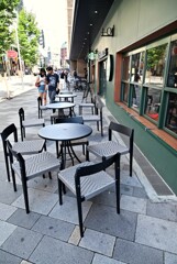 open café