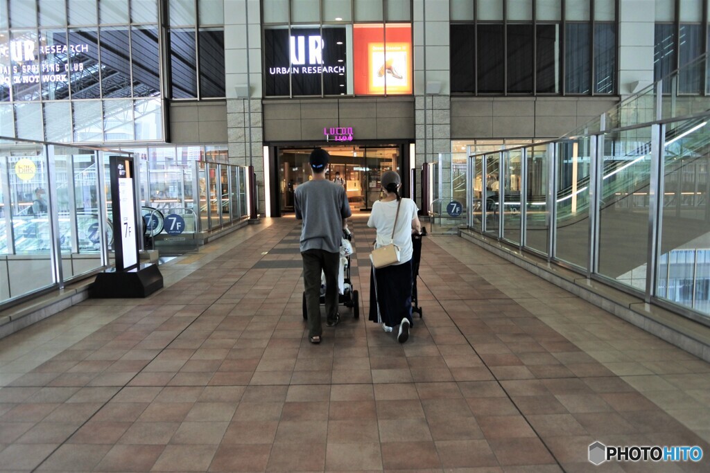ここも、JR大阪駅